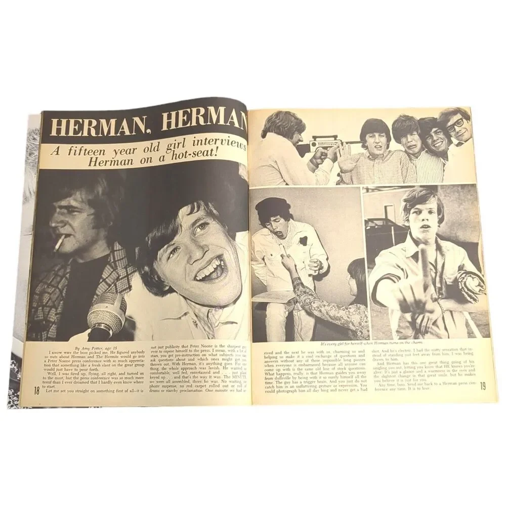 Movie Teen Illustrated July 1967 ROLLING STONES - BLUES MAGOOS - DONOVAN